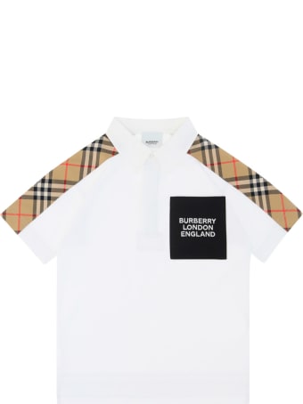 Burberry Polo Shirt For Boy