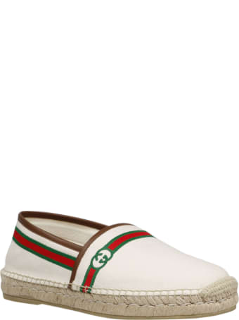 Gucci Embroidered Espadrilles