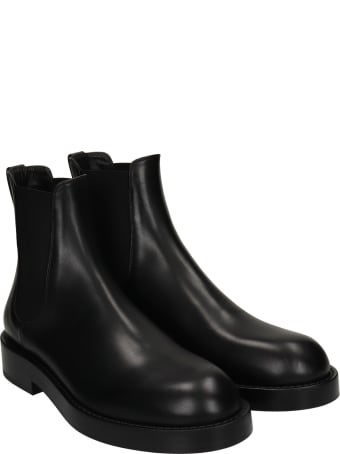 Ann Demeulemeester Stef Ankle Boots In Black Leather