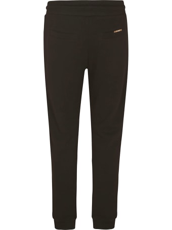 Les Hommes Rib Detail Zipped Pocket Track Pants