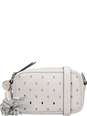 Valentino Shoulder Bag In White Leather Valentino