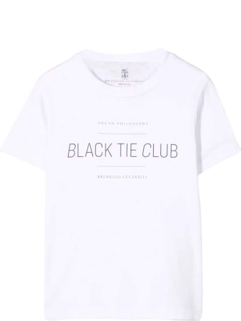 Brunello Cucinelli White Teen T-shirt