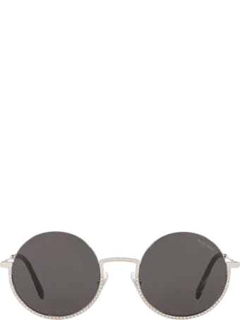 Miu Miu Miu Miu Mu 69us Silver Sunglasses