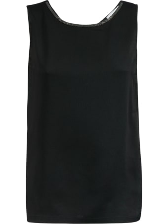 Fabiana Filippi V-back Sleeveless Top
