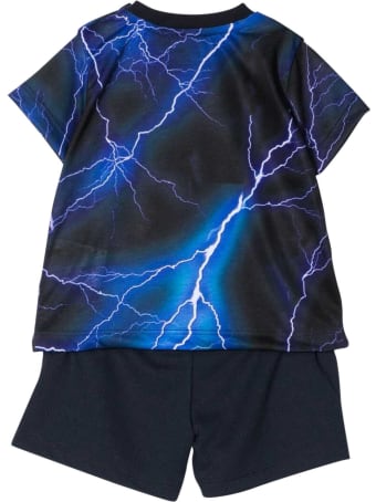 Diadora Black Fluo Diadora Kids Set