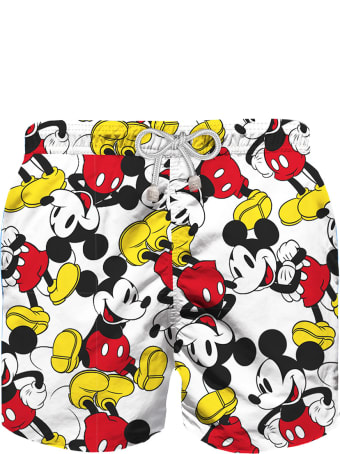 MC2 Saint Barth Mickey Mouse Disney© Boy Swim Trunks