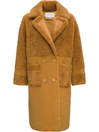 Vegancode Camel-colored Teddy Coat