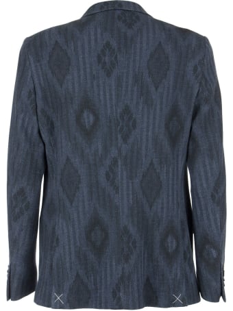 Etro Geometric Pattern Jersey Jacket