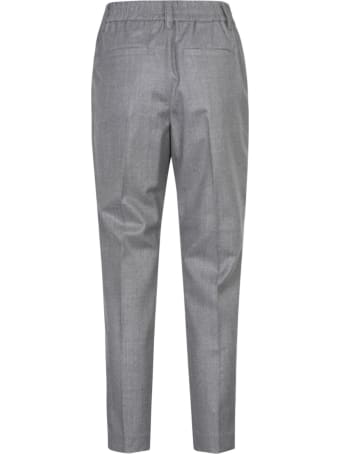 Brunello Cucinelli Rib Cropped Trousers
