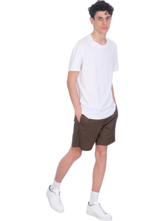 Mauro Gasperi Shorts In Green Cotton