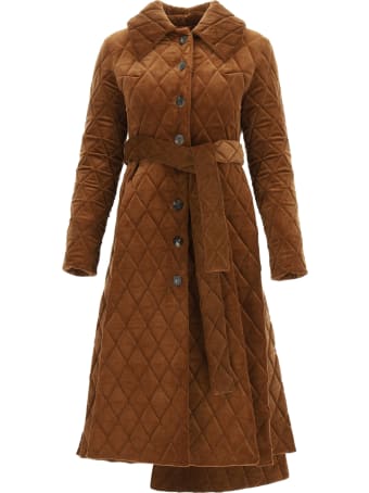 A.W.A.K.E. Mode Quilted Corduroy Coat