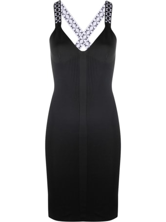 Off-White Bold Sleeveless Dress