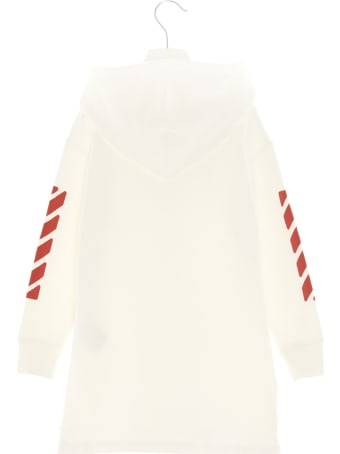 Off-White 'off Stamp' Hooded Dress