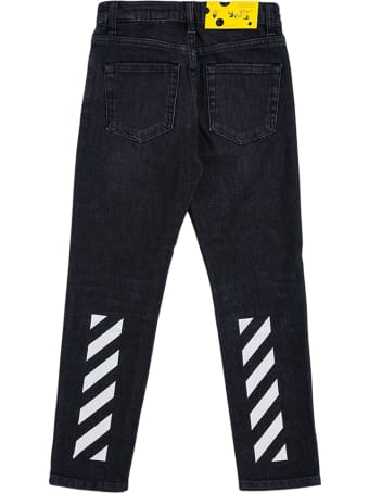 Off-White Slim Diags Denim Pant