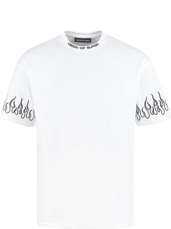 Vision of Super Logo Cotton T-shirt