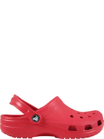 Crocs Sandales Bleues Clair Pour Enfants Avec Nuages
