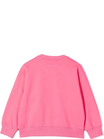 Maison Margiela Pink Cotton Sweatshirt