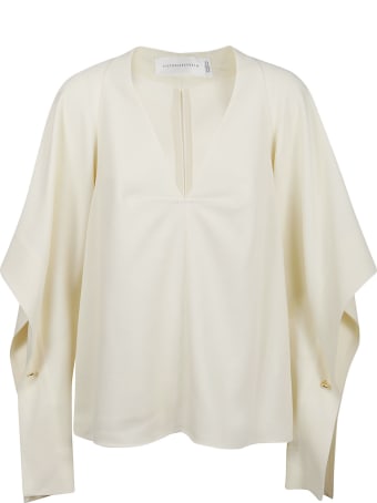 Victoria Beckham Top Drape Sleeve