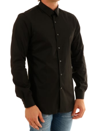 Vangher White Black Shirt