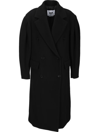 MSGM Double Breasted Coat