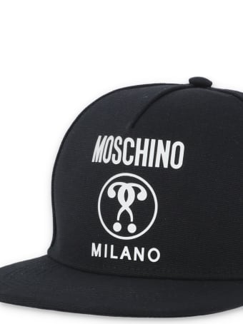Moschino Double Question Mark Baseball Cap