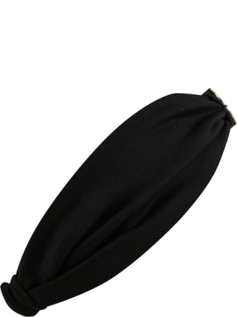 Elie Saab Black Hairband For Girl