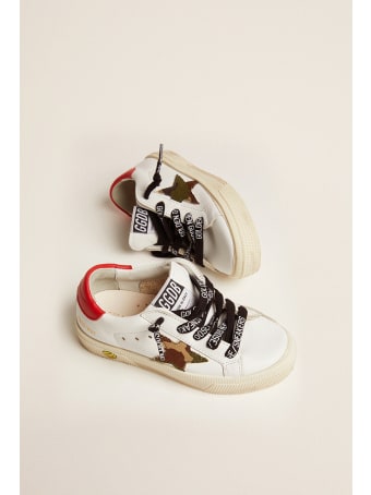 Golden Goose Camouflage Sneakers