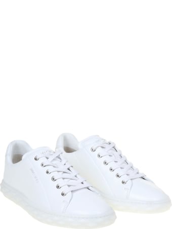 Jimmy Choo Diamond Light / F Sneakers In Nappa