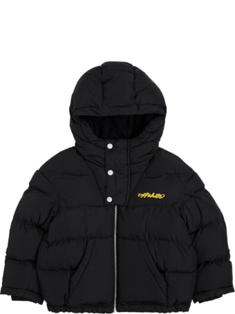 Off-White Off Script Logo Arrow Puffer