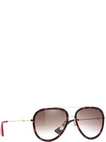 Gucci Gucci Gg0062s Gold Sunglasses