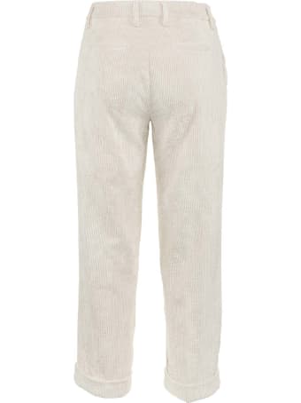 Re-HasH Cream White Nelly Trousers