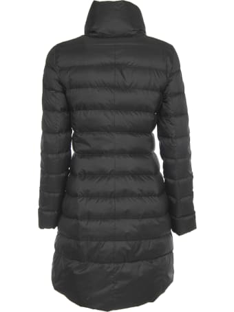 Peuterey Long Black Down Jacket