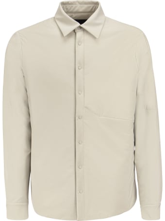 Sease Gate Padded - Bi Stretch Nylon Padded Shirt Jacket