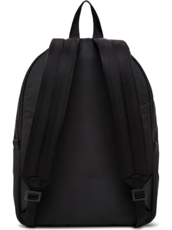 Alexander McQueen Metropolitan Graffiti Fabric Backpack With Logo