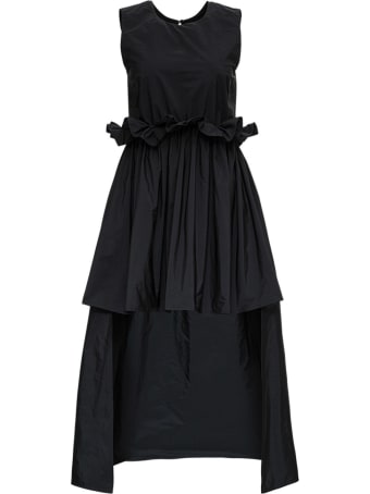 RED Valentino The Black Tag Taffetas Dress