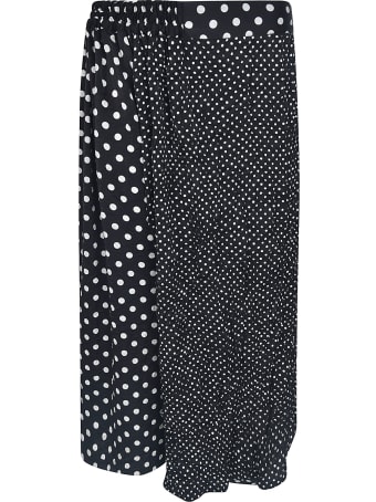 Y's Dotted Print Skirt