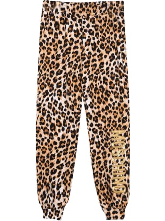Moschino Leopard Printed Trousers