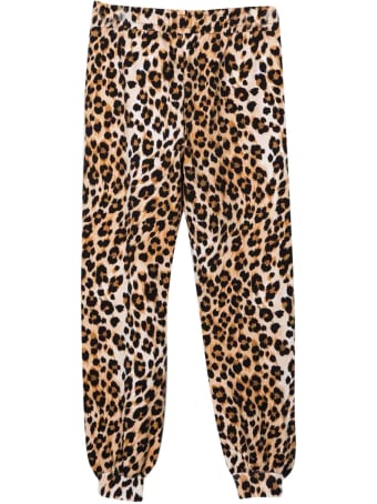 Moschino Leopard Printed Trousers