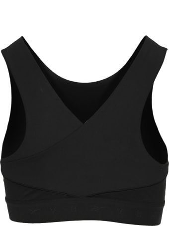 Reebok x Victoria Beckham Logo-print Low-impact Performance Bra