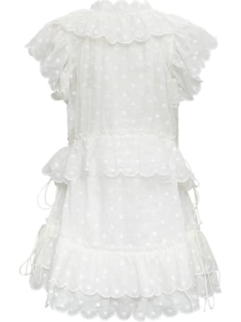 Zimmermann Mae Dot Ivory Colored Dress
