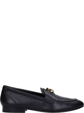 Givenchy G Chain Loafers In Black Leather