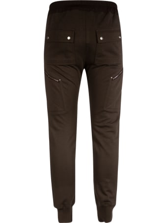 Rick Owens Ribbed Cargo Track Pants