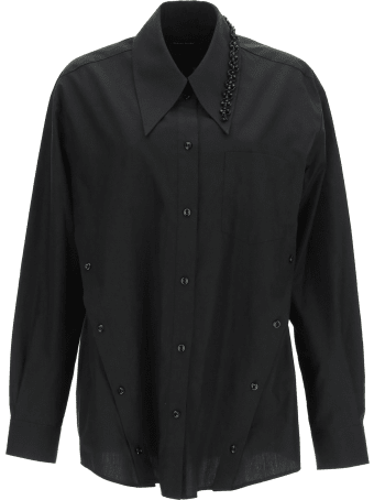 Simone Rocha Shirt With Beads Embellishment