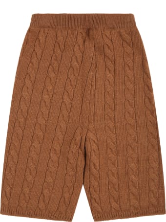 Blumarine Brown Trouser For Baby Girl