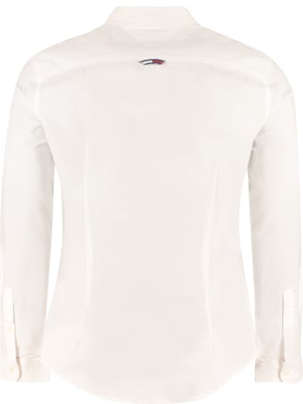 Tommy Jeans Button-down Cotton Shirt