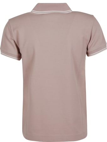 Moncler Logo Patched Polo Shirt