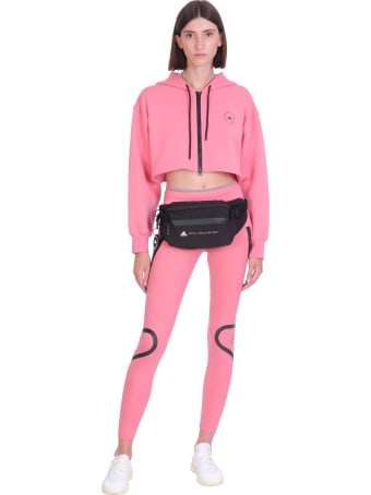Adidas by Stella McCartney Sweatshirt In Rose-pink Cotton