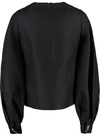 Mother Of Pearl Kaitlyn Peplum Blouse