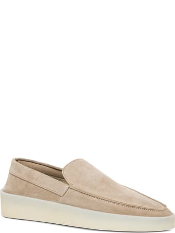 Fear of God Beige Suede Loafers