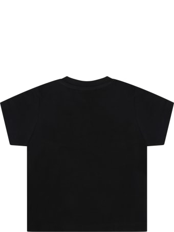 Hugo Boss Black T-shirt For Babykids With Logo